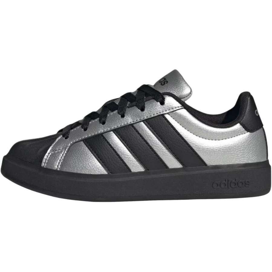 Adidas Adidas STREETTALK Low top Kids' Skateboarding Shoes Silver Black Unisex