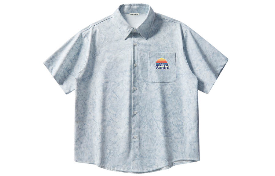MostwantedLab Shirts Unisex Lapel Moderate Shirt