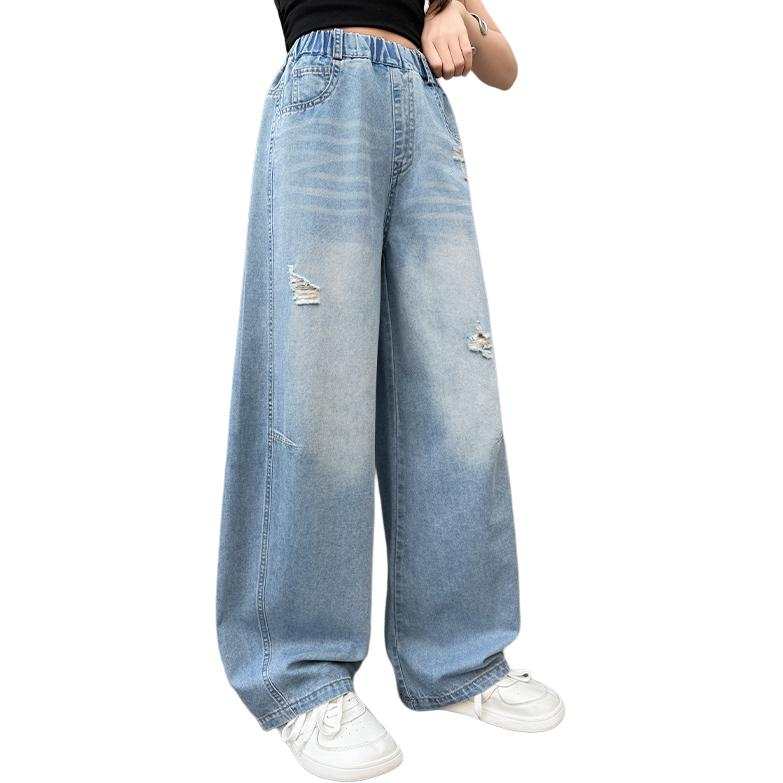 YALU YALU Grade School Jeans Thin