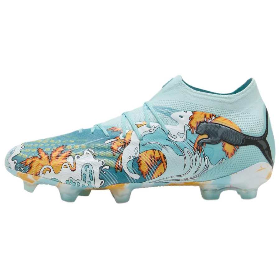 PUMA Future 9 Soccer Shoes Unisex Blue Orange