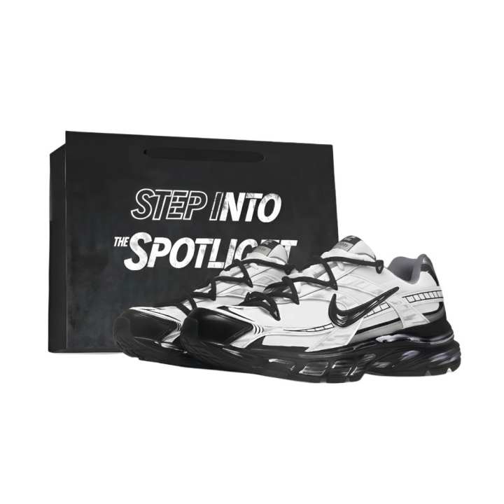 Nike Nike Initiator Cushioning Slip Resistant Waterproof And Breathable Low top Running Shoes Unisex Black White