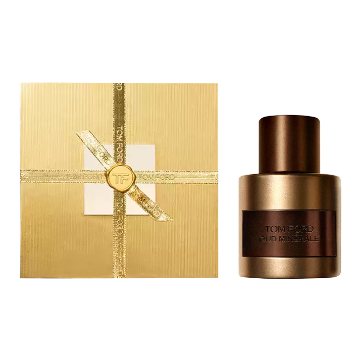 TOM FORD Ocean Ebony Perfume Gift Box Set Woody Aquatic Accord Eau De Parfum EDP Black Pepper Ambergris Benzoin