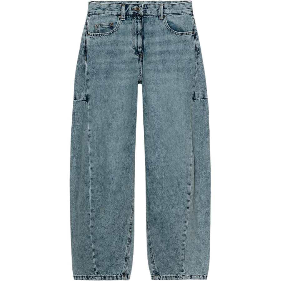 ZARA ZW Jeans Women's Light Blue Moderate Other