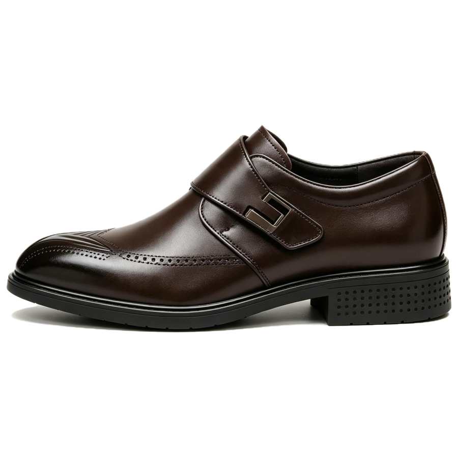 Hodo Top Grain Cow Leather Casual Leather Shoes Men's