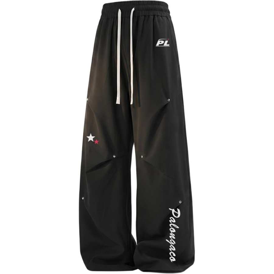 PAL ONGACO Casual Pants Unisex Moderate Straight Fit Pants