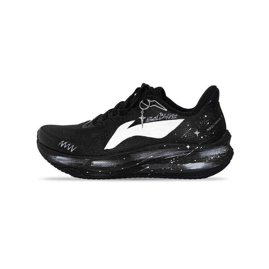 Li-Ning Li Ning Red Hare 9 Slip Resistant Abrasion Resistant Low top Casual Running Shoes Men's Black White