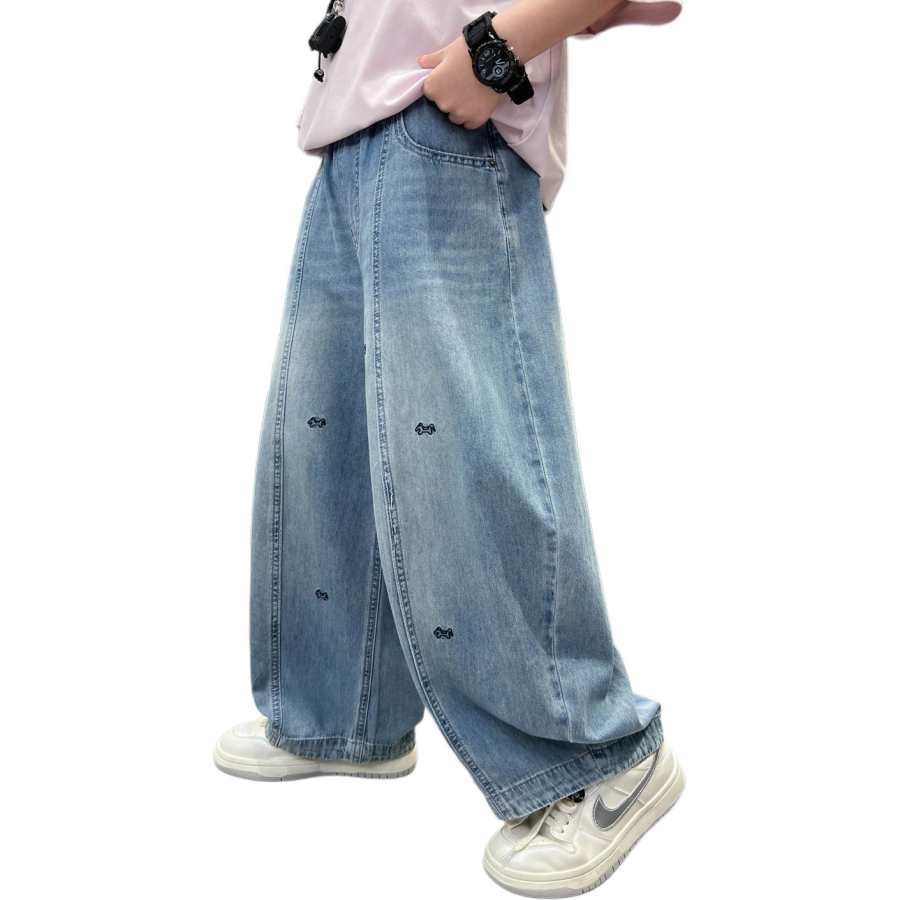 YALU YALU Grade School Jeans Thin