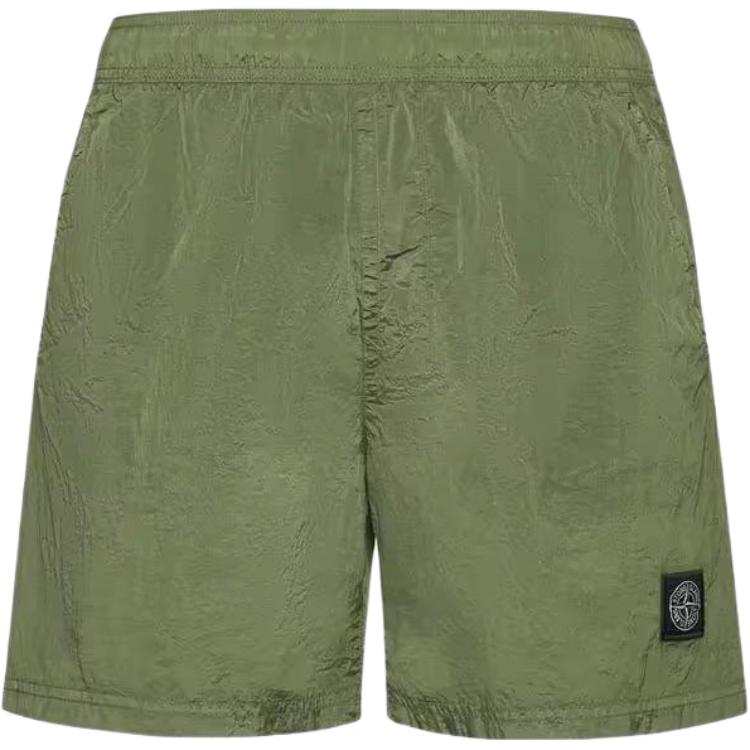 STONE ISLAND Casual Shorts Men's Green