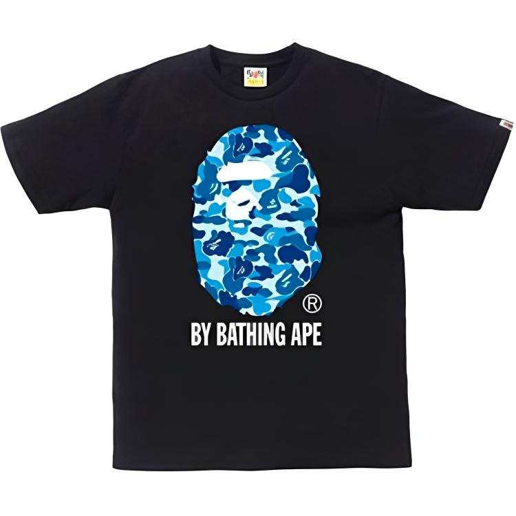 A BATHING APE Head Series T Shirt Unisex Black