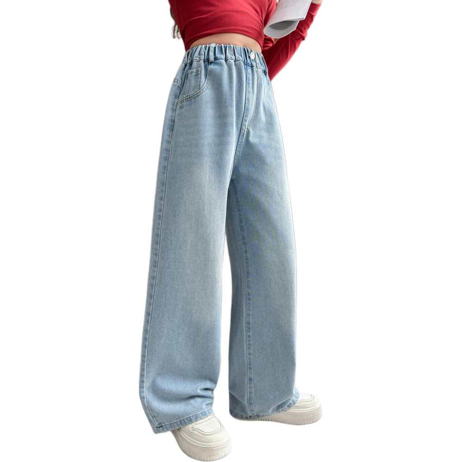 YALU YALU Grade School Jeans Thin