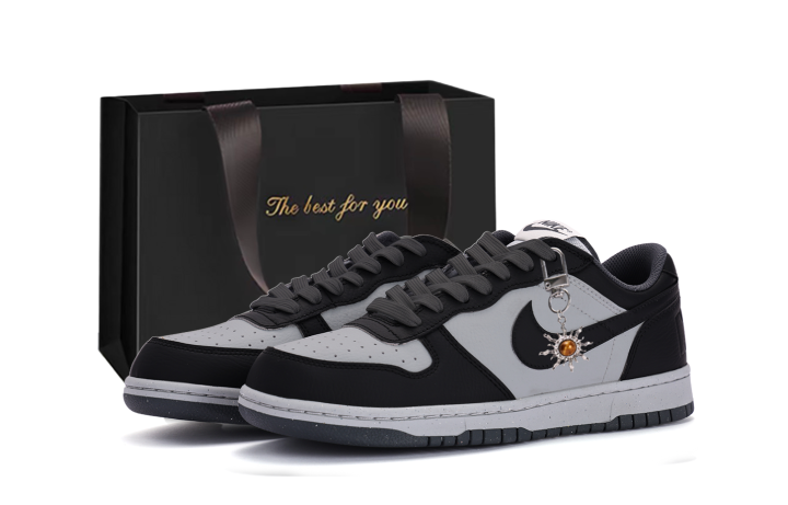 Nike Nike Big Low top Skateboard Shoes Unisex Gray Black