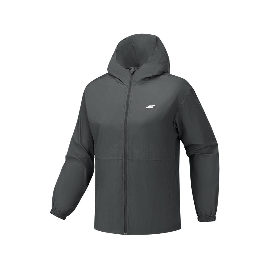 Skechers Jackets Women's Smoky Gray 013P Hooded Moderate Other