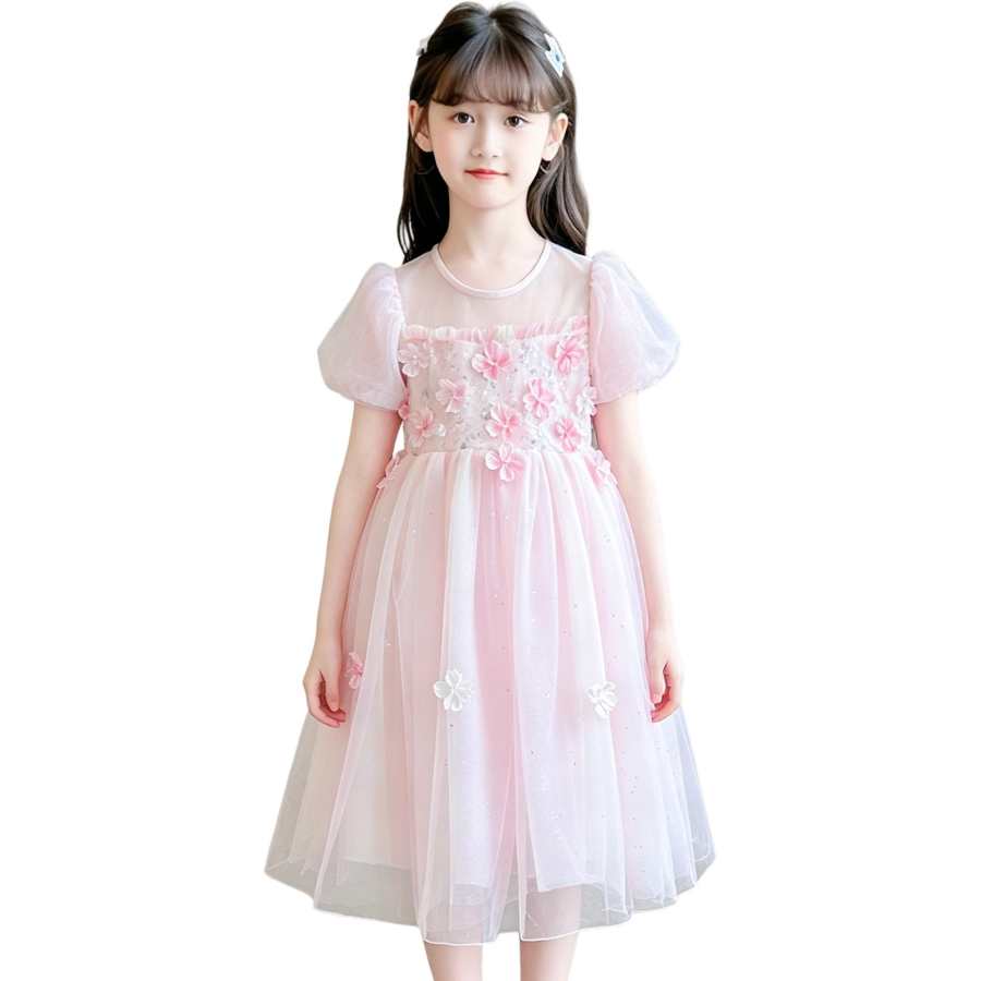 YALU Grade School Dresses Camisole Moderate Midi Skirt