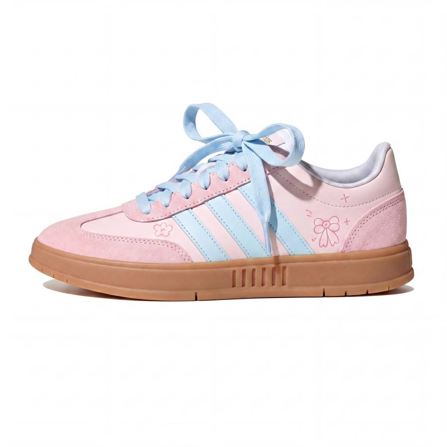 Adidas Adidas Gradas Love Low top Skateboard Shoes Unisex Blue Pink Contrast