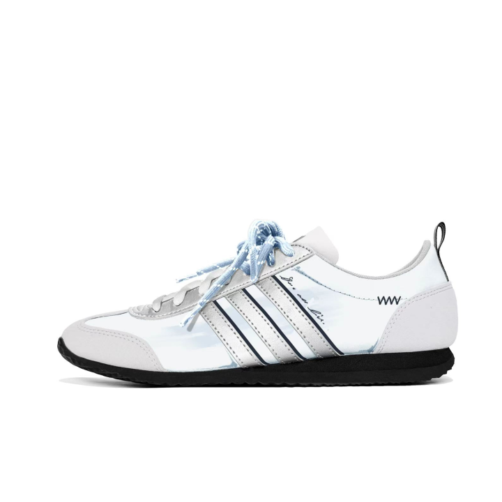 Adidas Adidas VS JOG 2.0 Light Order Slip Resistant Low top German Army Trainers Unisex Blue