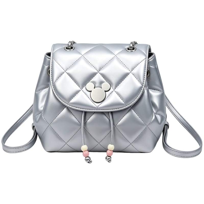 Disney Disney Pu Backpack Regular Women's Silver