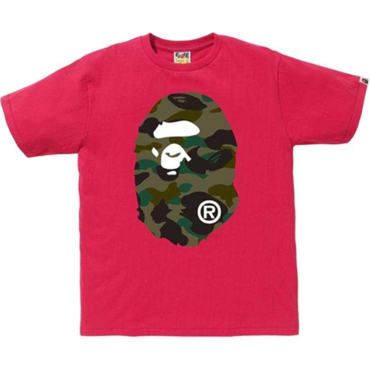 A BATHING APE Bape 1st Camo Big Ape Head Tee