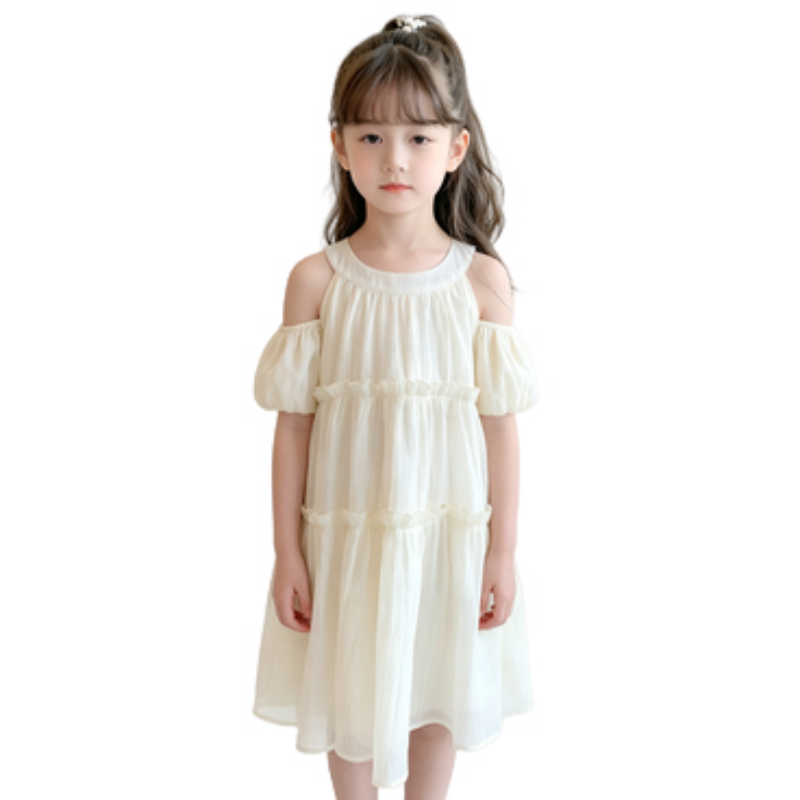 YALU Grade School Dresses Camisole Moderate Midi Skirt