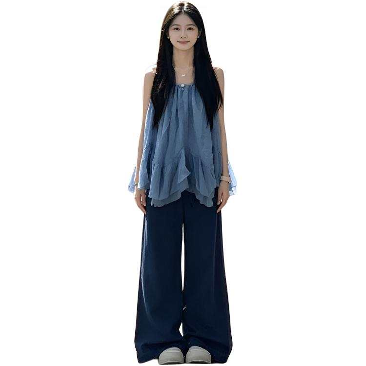 SIXUSICHOU Casual Suits Women's Camisole Thin