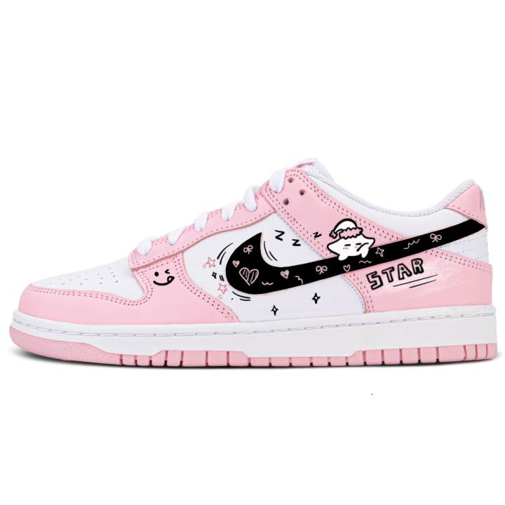 Nike Nike Dunk Star Island Wish Low top Kids' Skateboarding Shoes Pink