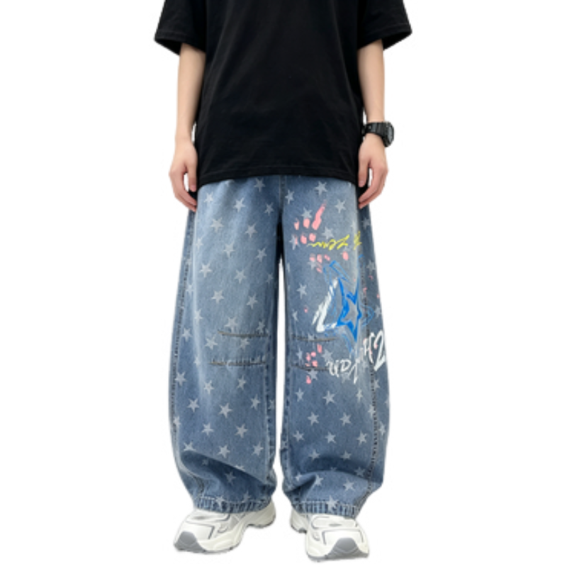 YALU YALU Grade School Jeans Thin