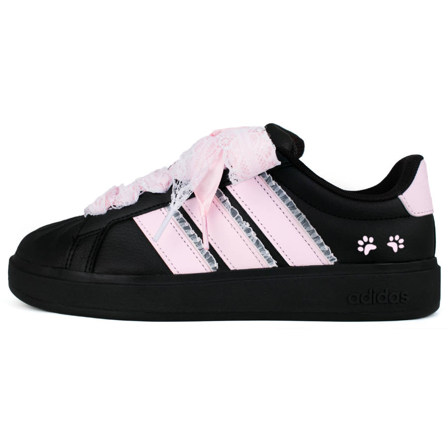 Adidas Adidas Street Talk Ballet Sweetheart Leather Abrasion Resistant, Waterproof, And Breathable Low top