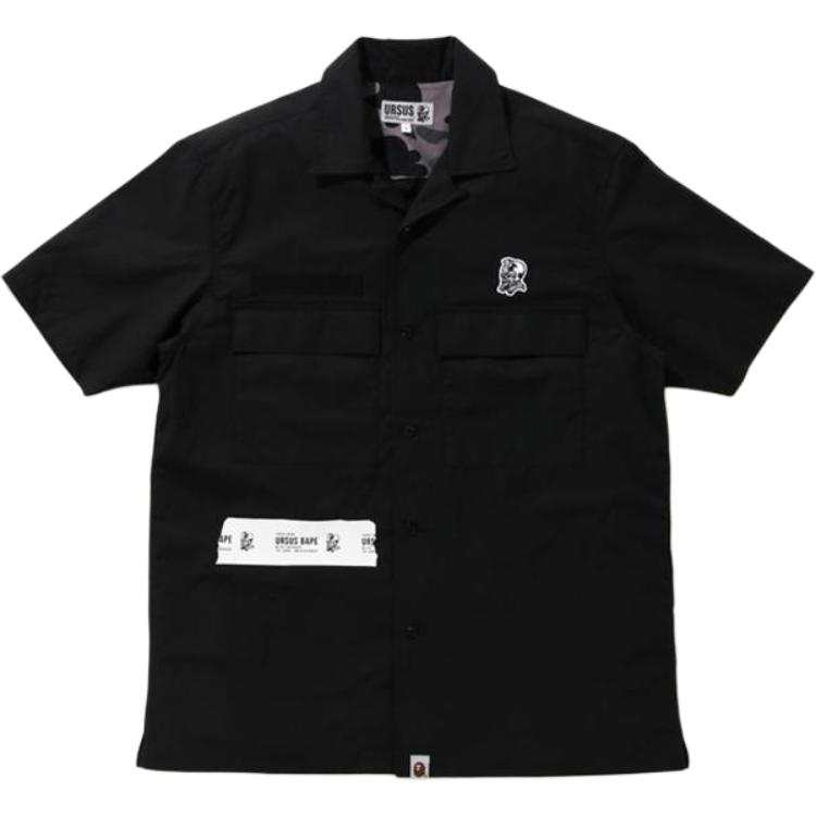 A BATHING APE A BATHING APE Shirts Men's Lapel Thin
