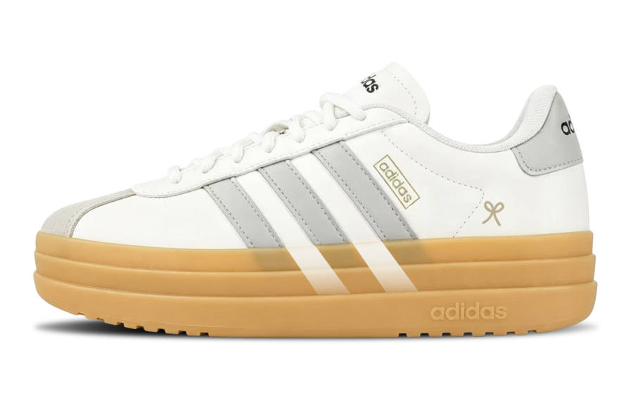 Adidas Adidas VL Court Bold Milk Candies Knot Low top Skateboard Shoes Women's Gray White