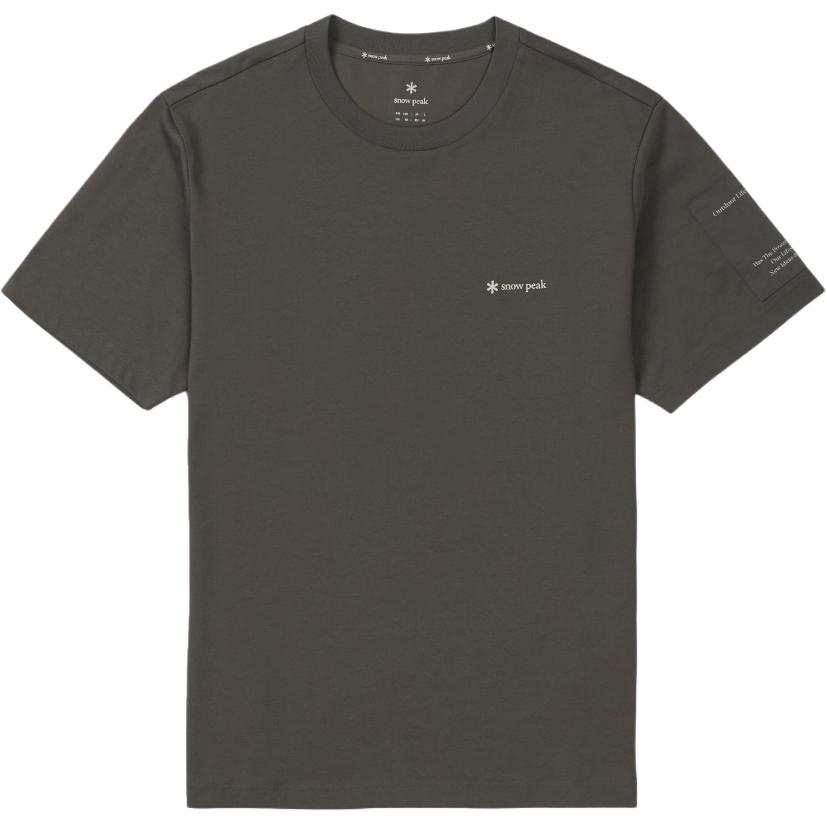 Snow Peak T Shirts Men's Crew Neck