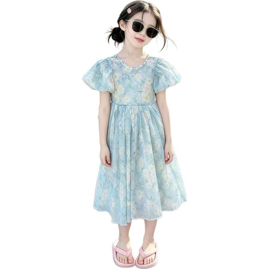 YALU Grade School Dresses Camisole Moderate Midi Skirt