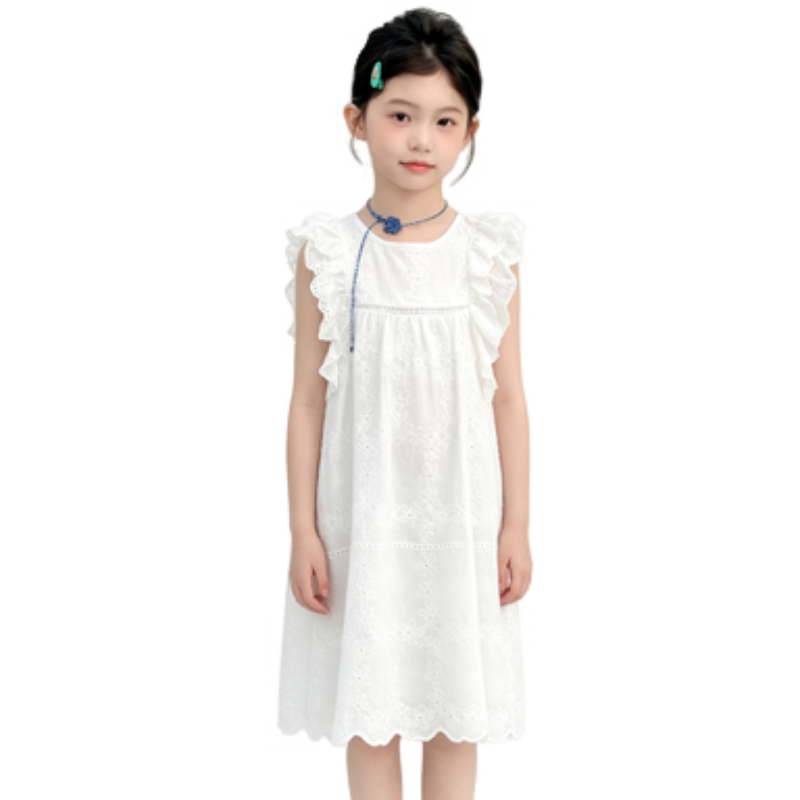 YALU Grade School Dresses Camisole Moderate Midi Skirt