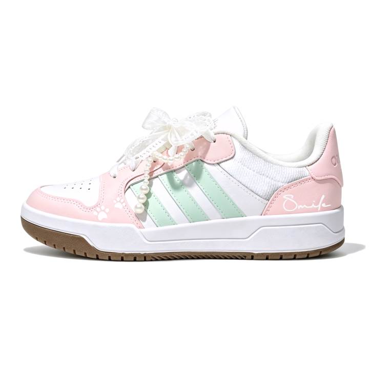 Adidas Adidas ENTRAP Skateboard Shoes Unisex Pink Green
