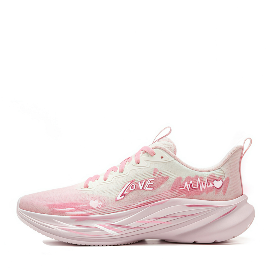 Li-Ning Li Ning Light Breeze Cushioning Abrasion Resistant Low top Casual Physical Fitness Test & Exam Running Shoes Women's