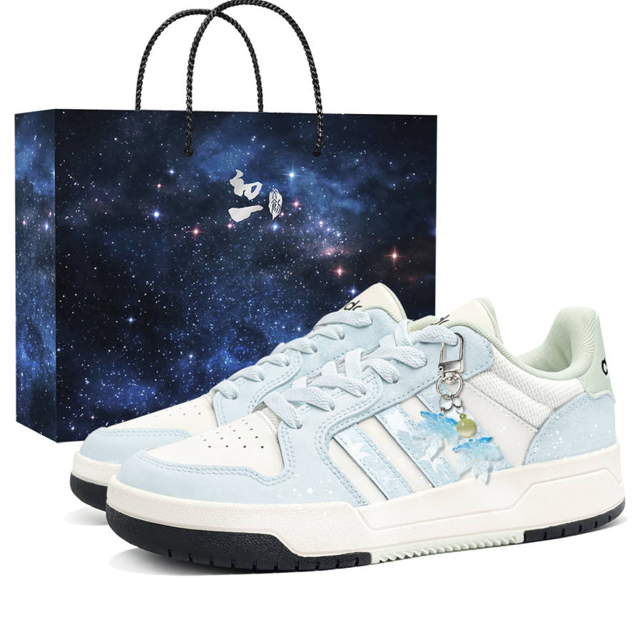 Adidas Adidas ENTRAP Shopping Bag, Blue Sky, First Culture V Low top Skateboard Shoes Unisex Blue