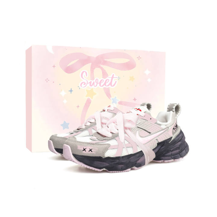 Nike Nike V2K Run Running Shoes Women's Black Pink