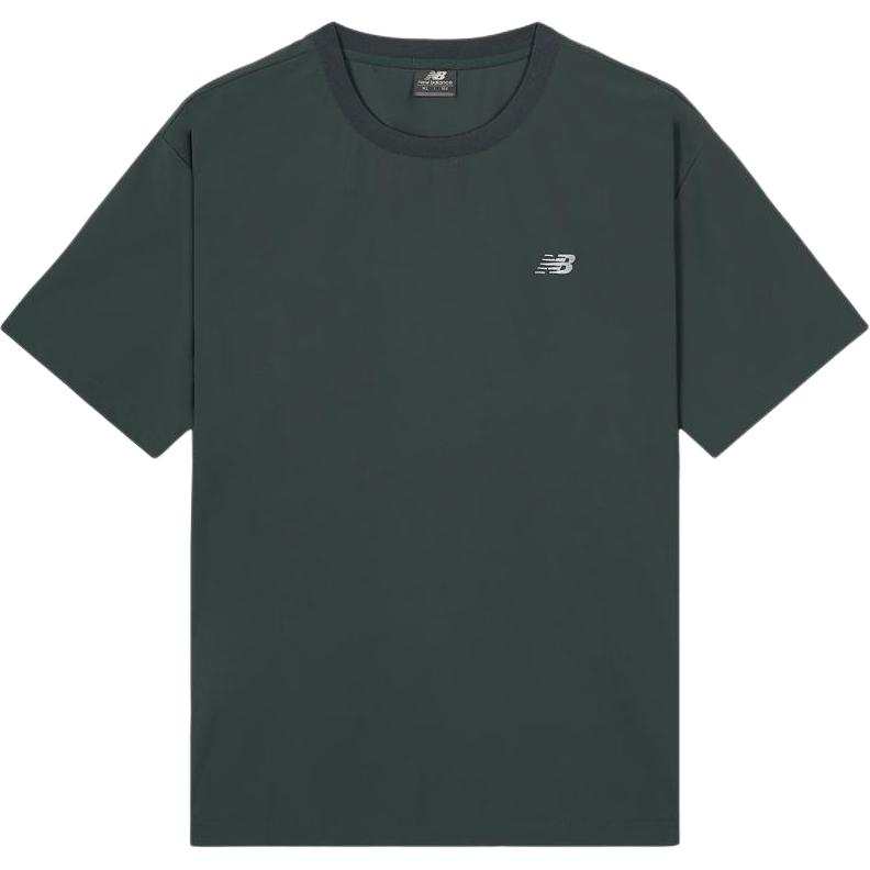 New Balance New Balance T Shirts Unisex Hunter Green Crew Neck