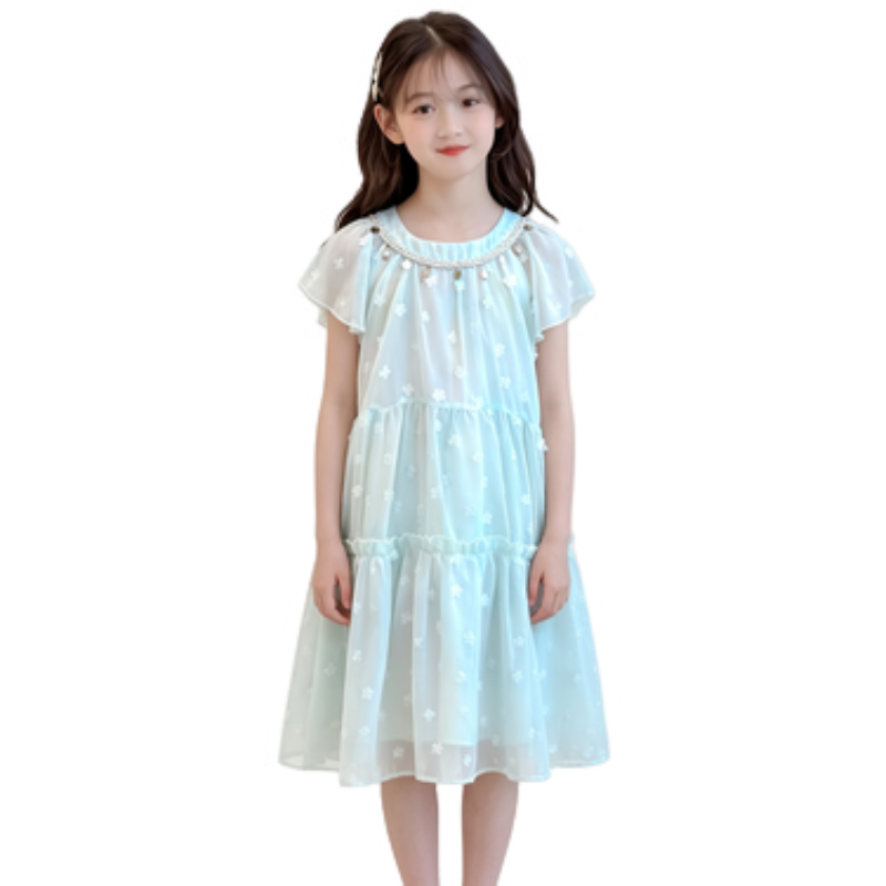 YALU Grade School Dresses Camisole Moderate Midi Skirt