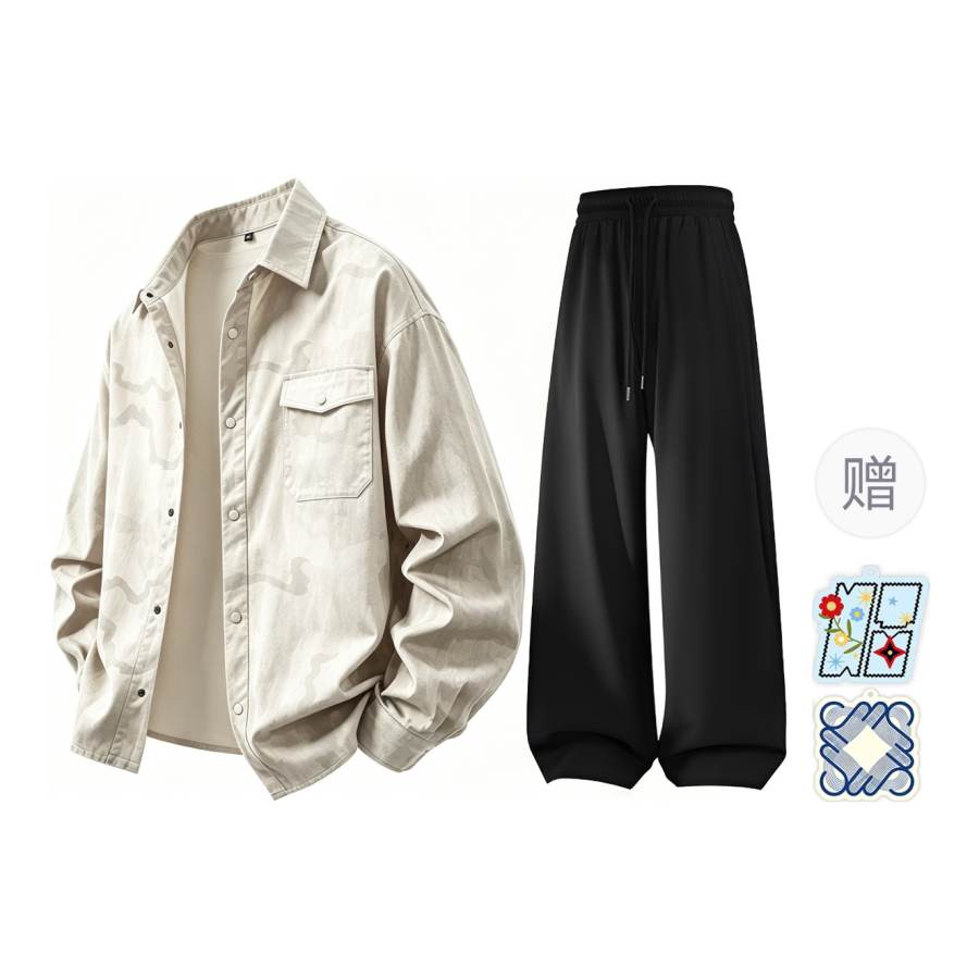 MIIOW MIIOW Shirt Matching Set Unisex