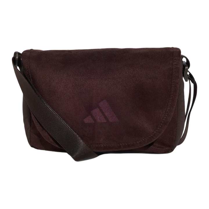 Adidas Adidas Polyamide Blended With Polyester Crossbody Bags Unisex Dark Coffee