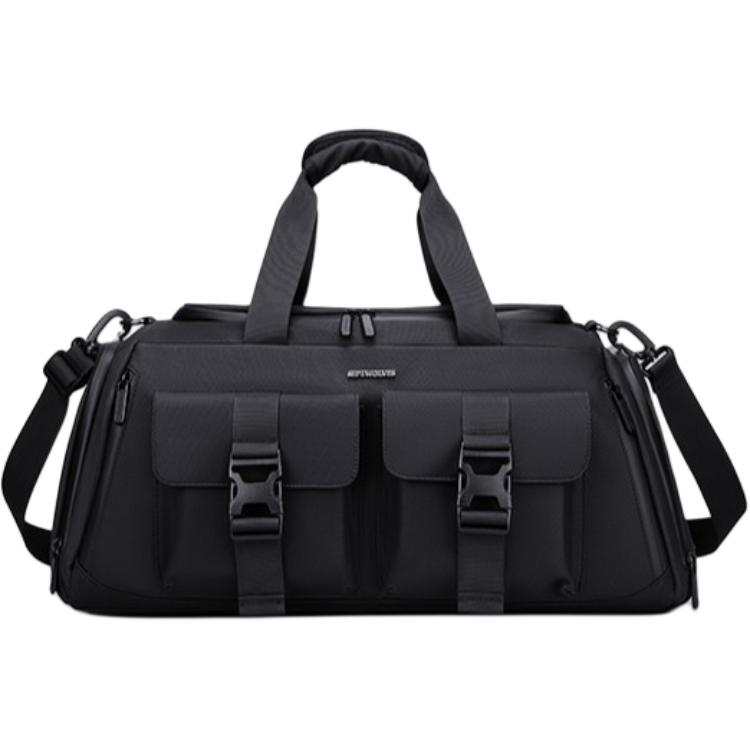 SEPTWOLVES SEPTWOLVES Nylon Travel Bag Unisex Black