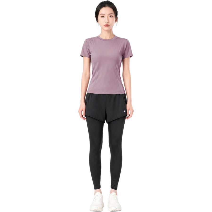 Barbie Fitness Sets Women's Crew Neck Thin