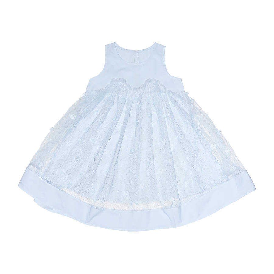 YALU Grade School Dresses Crew Neck Moderate Midi Skirt
