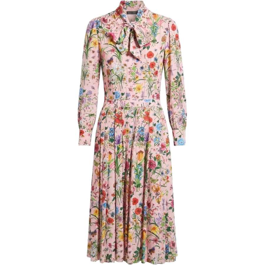 GUCCI SS26 Long Sleeved Dress Women's