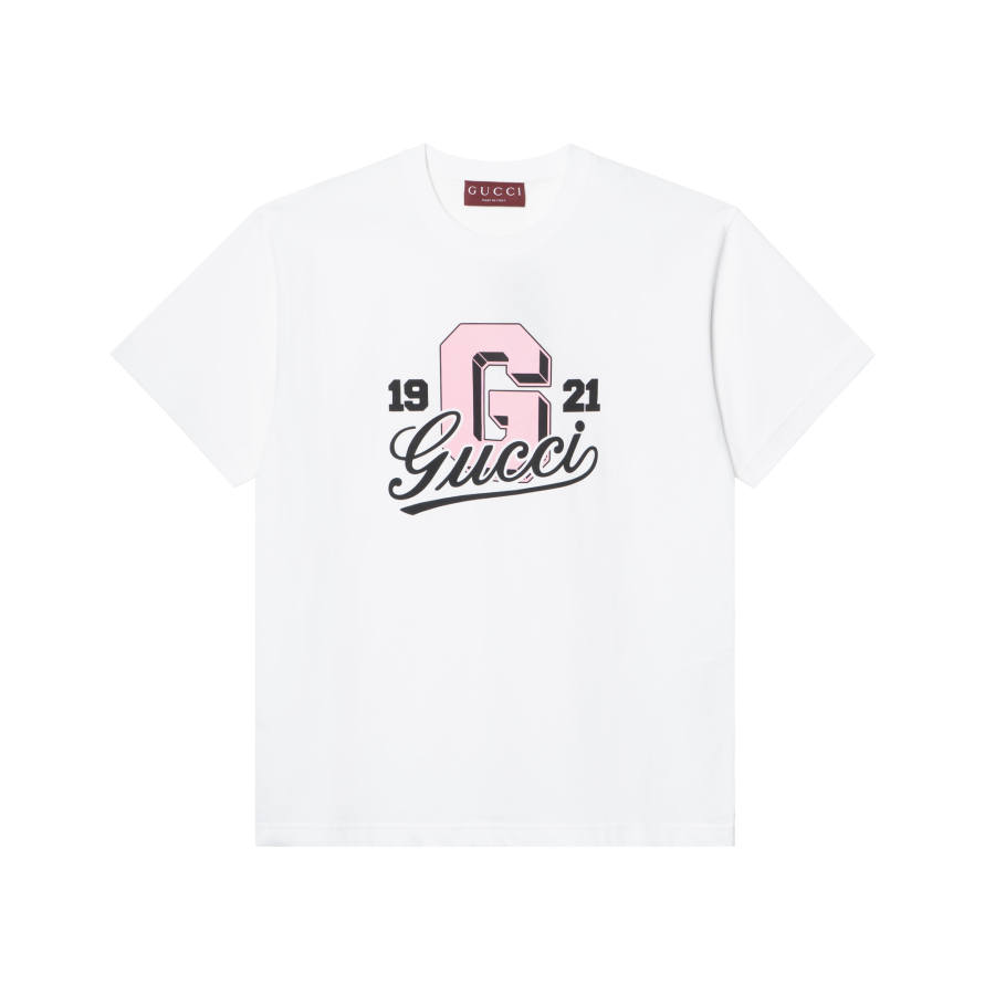 GUCCI Regular Sleeve T Shirt Women's White