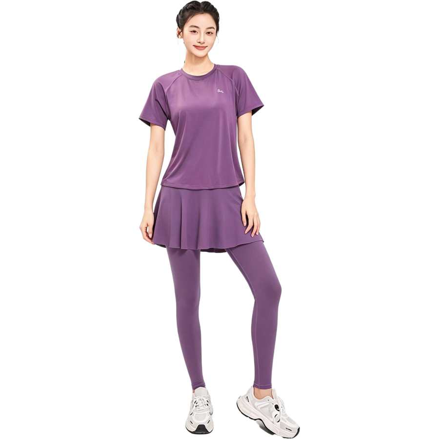 Barbie Fitness Sets Women's Crew Neck Thin