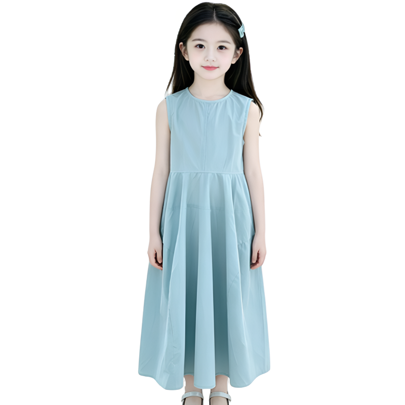 YALU Grade School Dresses Camisole Moderate Midi Skirt