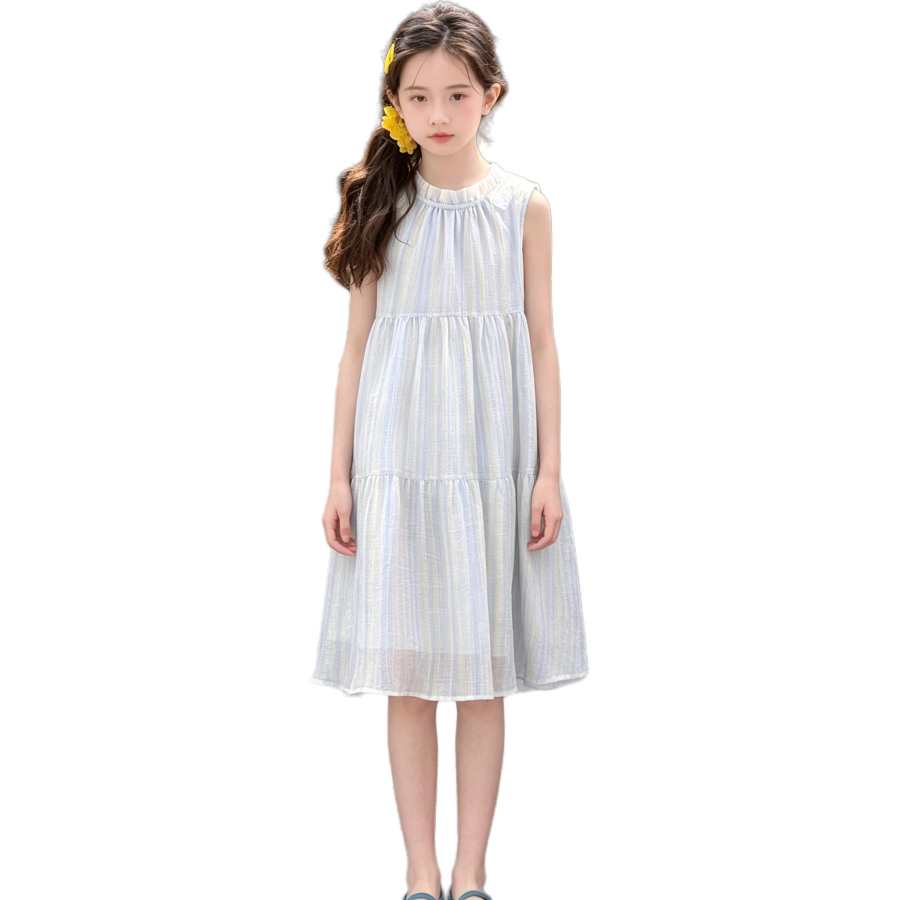 YALU Grade School Dresses Camisole Moderate Midi Skirt