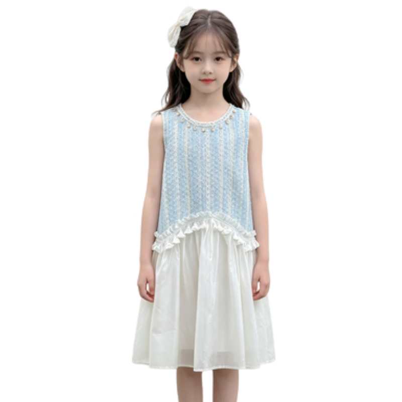 YALU Grade School Dresses Camisole Moderate Midi Skirt
