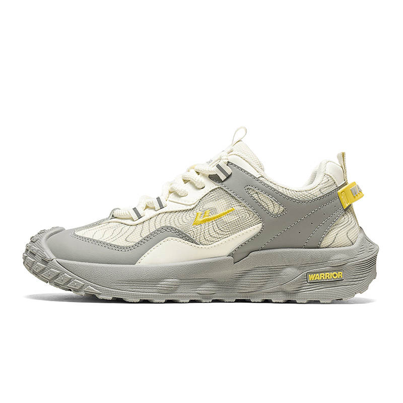 WARRIOR Mountaineering & Hiking Shoes Men's Low Top Beige/Gray