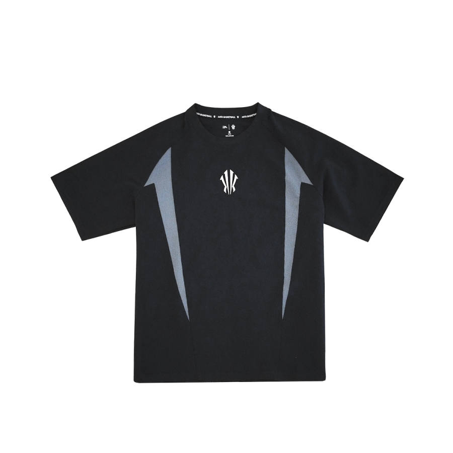 Anta Basketball Collection Woven T Shirt Unisex Basic Black